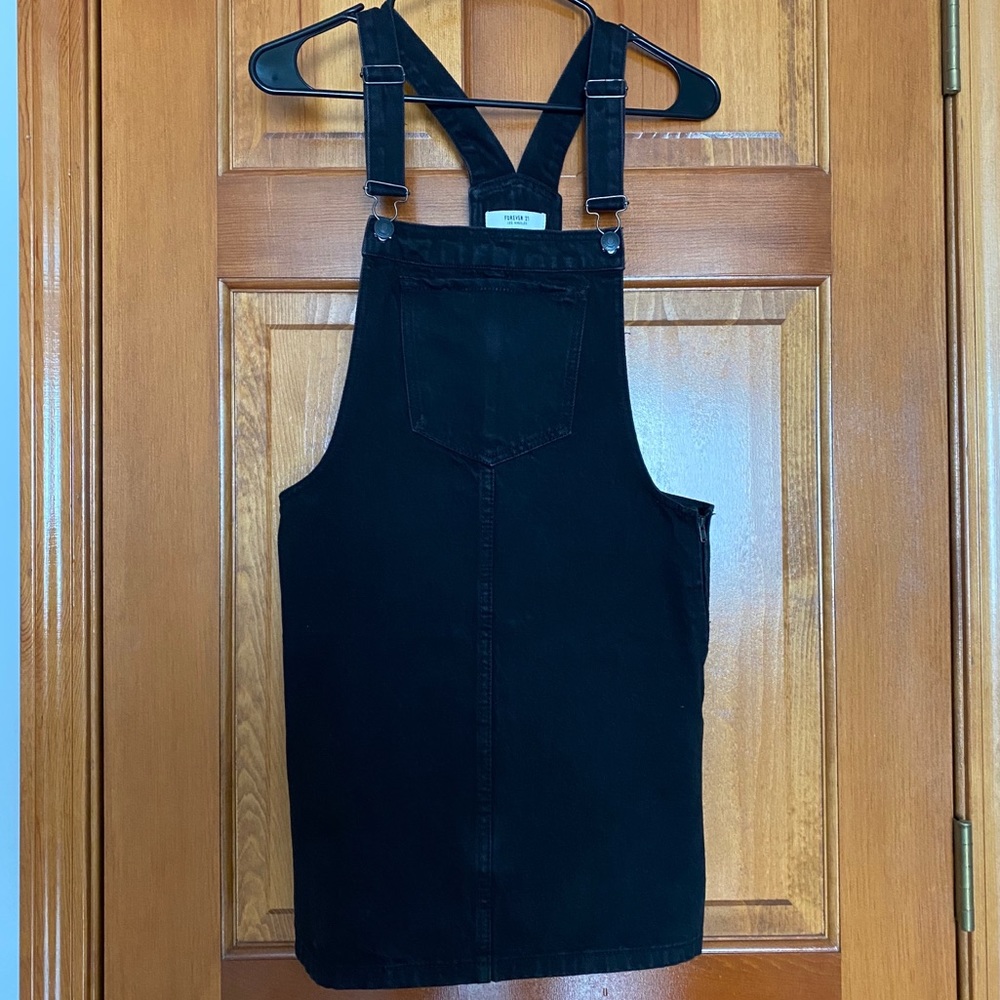Denim Overall Dress